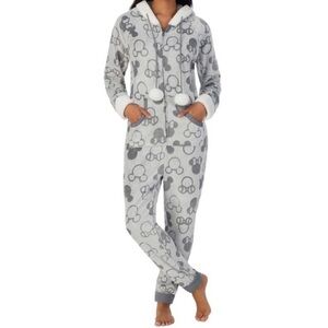 Disney Gray Mickey Mouse Kids One Piece